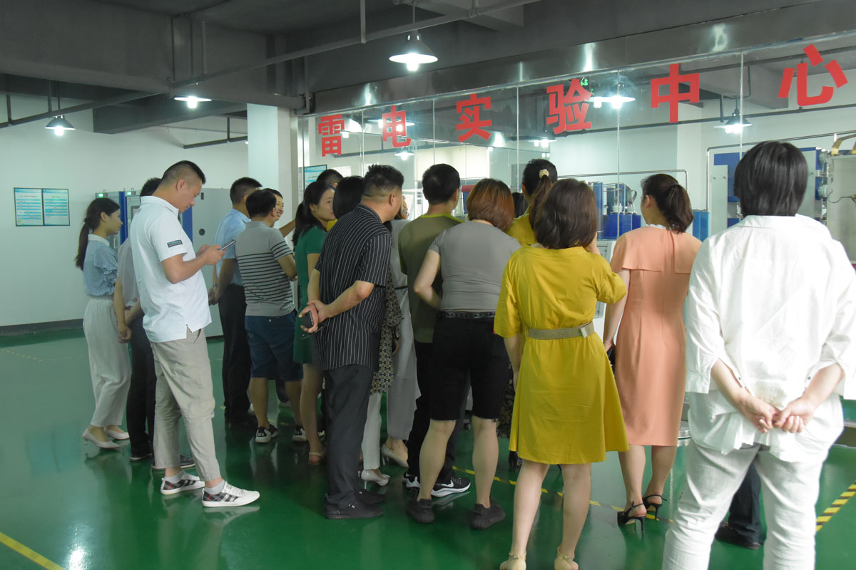 瑞士维多利亚大学MBA15-16班同学莅临乐动平台（中国）官方网站防雷考察交流